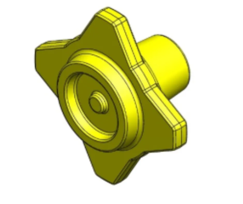 Forged part